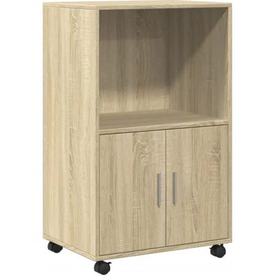 VidaXL 853184 Chêne Sonoma Buffet pour salon - Sideboard - Publicité VidaXL 853184 Chêne Sonoma Buffet pour salon - Sideboard - Publicité
