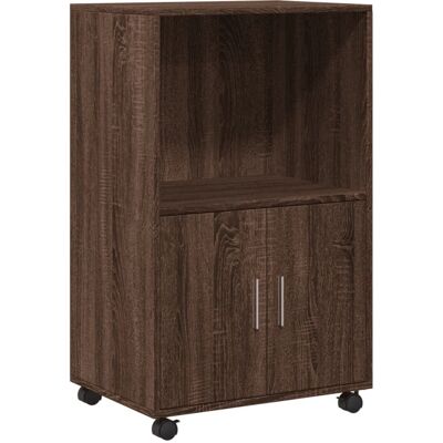 vidaXL Braun Eichen 55x40x91cm Rollschrank - Sideboard vidaXL Braun Eichen 55x40x91cm Rollschrank - Sideboard