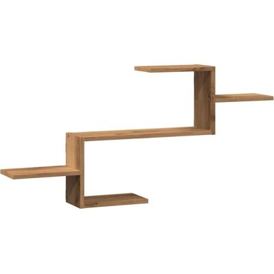 vidaXL Wandregal Eiche 104x15x49cm - Wand Shelf vidaXL Wandregal Eiche 104x15x49cm - Wand Shelf