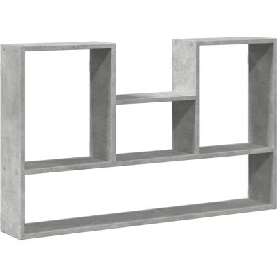 vidaXL Wandregal Beton Grau 60 cm - Wandregal vidaXL Wandregal Beton Grau 60 cm - Wandregal