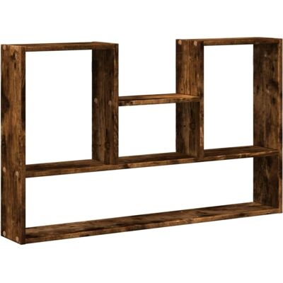 vidaXL Smoked Oak Wall Shelf - Wall Shelf, Storage, Floating - 99x15x60 cm vidaXL Smoked Oak Wall Shelf - Wall Shelf, Storage, Floating - 99x15x60 cm