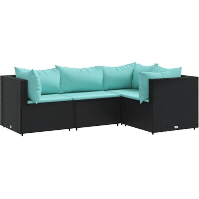 VidaXL Gartenmöbel-Set - Langlebiges Synthetisches Rattan, Modular VidaXL Gartenmöbel-Set - Langlebiges Synthetisches Rattan, Modular