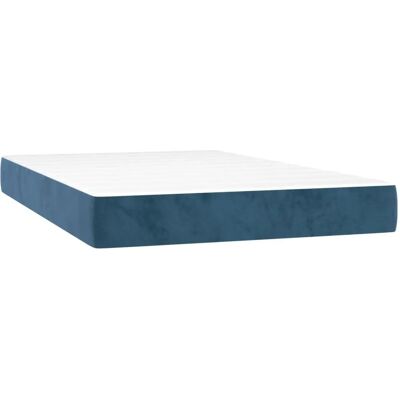 Matelas à ressorts ensachés vidaXL Bleu 120x210cm - Publicité Matelas à ressorts ensachés vidaXL Bleu 120x210cm - Publicité
