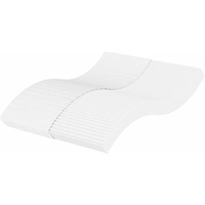 VidaXL Memory Foam Madras - Hvid - 140x220 cm - H2/H3 - Madras VidaXL Memory Foam Madras - Hvid - 140x220 cm - H2/H3 - Madras