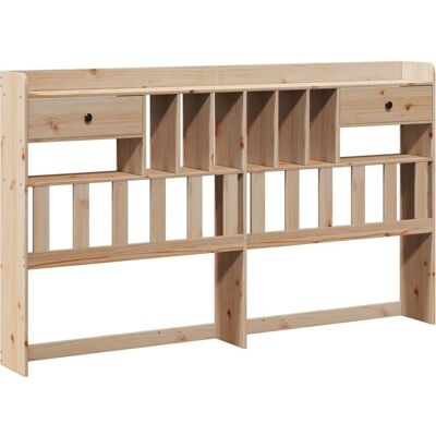 tête de lit avec rangement vidaXL - 180 cm - Tête de lit - Pin rustique - Publicité tête de lit avec rangement vidaXL - 180 cm - Tête de lit - Pin rustique - Publicité