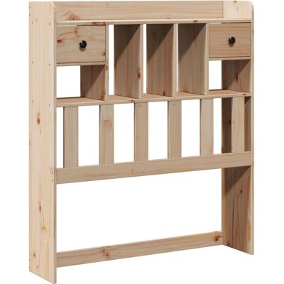 vidaXL Kopfteil mit Stauraum - 90 cm Massivholz Kiefer - Kopfteil für Bett vidaXL Kopfteil mit Stauraum - 90 cm Massivholz Kiefer - Kopfteil für Bett