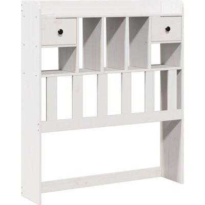 vidaXL Weißes Kopfteil mit Stauraum - 90 cm - Kopf- & Fußteil vidaXL Weißes Kopfteil mit Stauraum - 90 cm - Kopf- & Fußteil