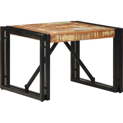 vidaXL Reclaimed Wood Coffee Table - Rectangular - Multi-color vidaXL Reclaimed Wood Coffee Table - Rectangular - Multi-color