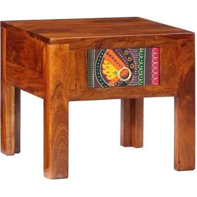 vidaXL Nachttisch 40x40x36 cm Massivholz Akazie - Nachttisch Beistelltisch vidaXL Nachttisch 40x40x36 cm Massivholz Akazie - Nachttisch Beistelltisch