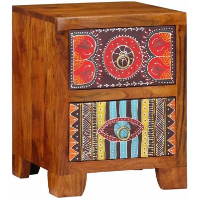 vidaXL Nachttisch - 35x35x45 cm Massivholz Akazie vidaXL Nachttisch - 35x35x45 cm Massivholz Akazie