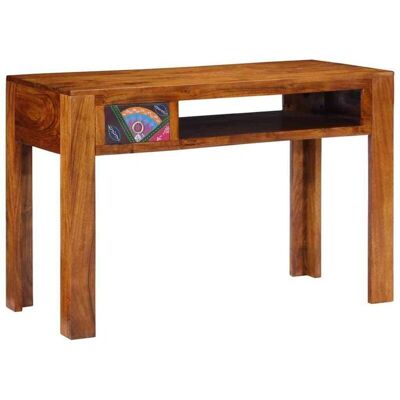 Vidaxl - Massiv Sheesham-Holz Schreibtisch - Geräumig & Stabil Vidaxl - Massiv Sheesham-Holz Schreibtisch - Geräumig & Stabil