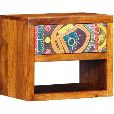 vidaXL Nachttisch Klein - Massives Akazienholz - 40x35x35 cm - Schlafzimmermöbel vidaXL Nachttisch Klein - Massives Akazienholz - 40x35x35 cm - Schlafzimmermöbel