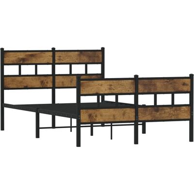 vidaXL Metallbettgestell - 120x200 cm - Stabil & Zeitlos vidaXL Metallbettgestell - 120x200 cm - Stabil & Zeitlos