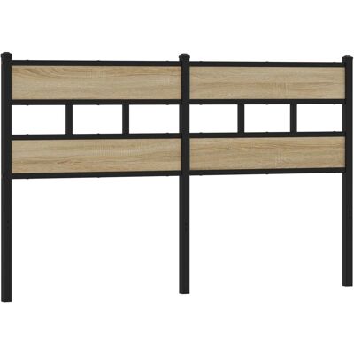 vidaXL Kopfhauptteil Sonoma Eiche 150 cm - Kopfteil für Bett vidaXL Kopfhauptteil Sonoma Eiche 150 cm - Kopfteil für Bett