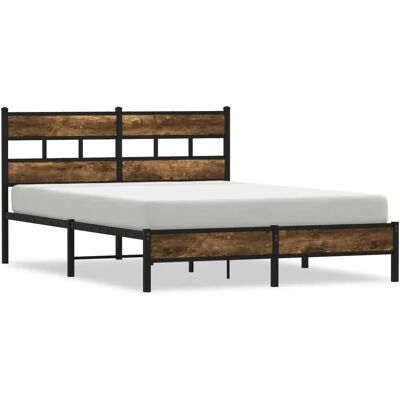 vidaXL metalliverho savunutta tammea 137x190 cm - Sängtyp vidaXL metalliverho savunutta tammea 137x190 cm - Sängtyp