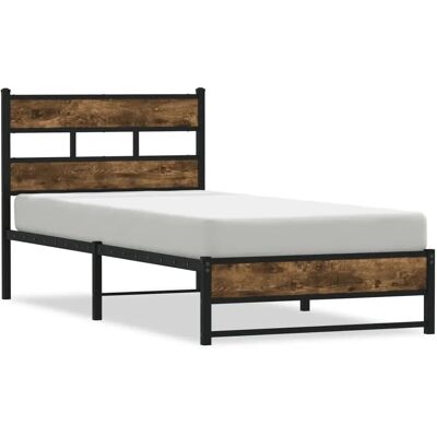 vidaXL Metallbettgestell Klein Einzelbett - Bettgestell vidaXL Metallbettgestell Klein Einzelbett - Bettgestell