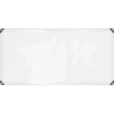 vidaXL Clear Tarpaulin - 1x2 m, Transparent, Waterproof, Eyelets vidaXL Clear Tarpaulin - 1x2 m, Transparent, Waterproof, Eyelets