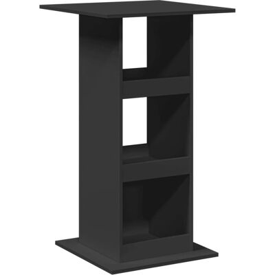 vidaXL Schwarzer Staubtisch mit Aufbewahrung 60x60x102 cm vidaXL Schwarzer Staubtisch mit Aufbewahrung 60x60x102 cm