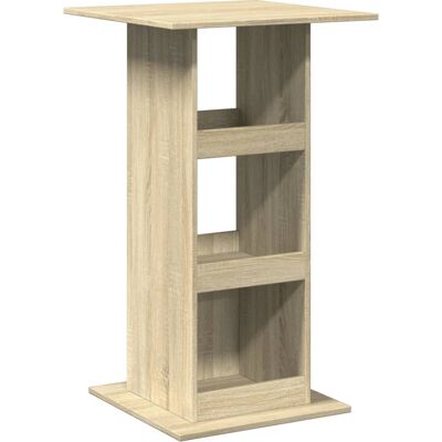vidaXL Sonoma Oak Storage Bar Table - Kitchen/Dining Table vidaXL Sonoma Oak Storage Bar Table - Kitchen/Dining Table