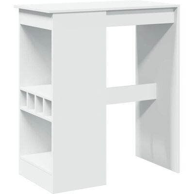 vidaXL 854337 White Kitchen/Dining Table - Kitchen/Dining Table vidaXL 854337 White Kitchen/Dining Table - Kitchen/Dining Table