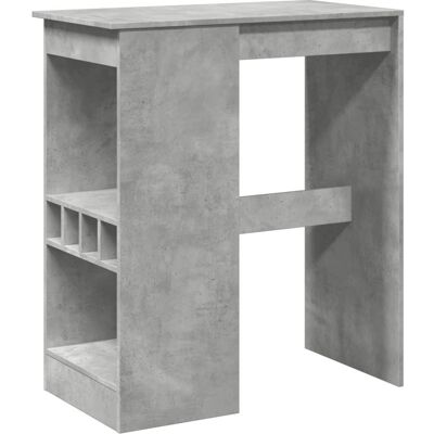 VidaXL Kitchen Dining Table - Engineered Wood Grey 90x47.5x103.5 cm VidaXL Kitchen Dining Table - Engineered Wood Grey 90x47.5x103.5 cm