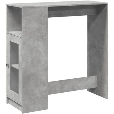 vidaXL Küchen-/Esszimmertisch - Betonggrau - 101x40x103,5 cm vidaXL Küchen-/Esszimmertisch - Betonggrau - 101x40x103,5 cm