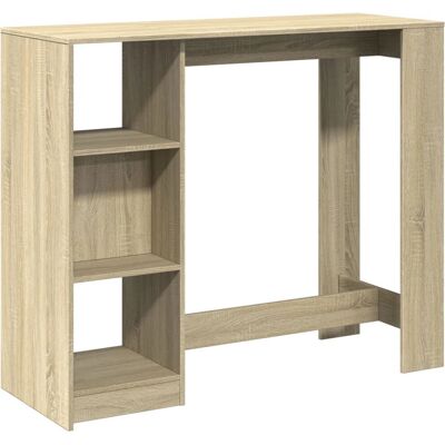 vidaXL Table de Cuisine/Salle à Manger - Chêne Sonoma - Bois Multistrat Durable - 124x46x103.5 cm - Publicité vidaXL Table de Cuisine/Salle à Manger - Chêne Sonoma - Bois Multistrat Durable - 124x46x103.5 cm - Publicité