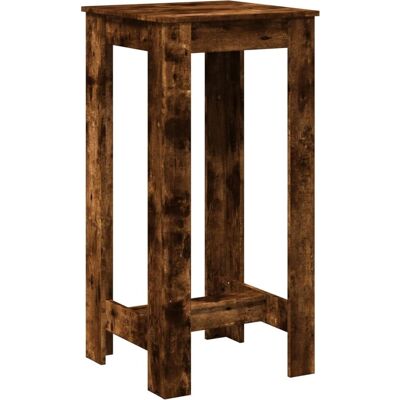 vidaXL 51x50x103,5cm Rauch Eichen Holz Bar Tafel vidaXL 51x50x103,5cm Rauch Eichen Holz Bar Tafel
