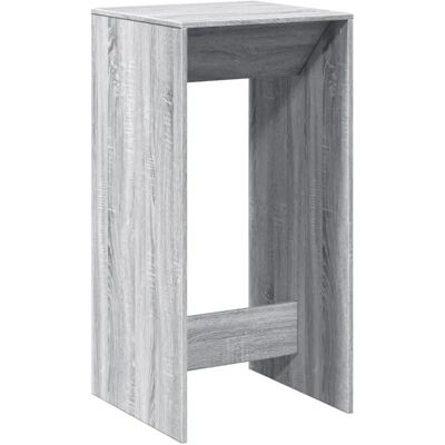 vidaXL Grijze Sonoma Barkruk - Bar Table vidaXL Grijze Sonoma Barkruk - Bar Table