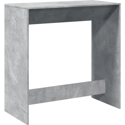 vidaXL Table de bar gris 102x50x103,5cm Bois ingénierie - Bar Table - Publicité vidaXL Table de bar gris 102x50x103,5cm Bois ingénierie - Bar Table - Publicité