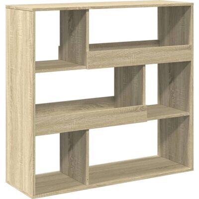 vidaXL 854438 Sonoma Eiche Bücherregal - Raumteiler - Wohnzimmer vidaXL 854438 Sonoma Eiche Bücherregal - Raumteiler - Wohnzimmer