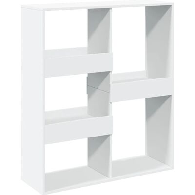 vidaXL 854508 Weiß Raumteiler Bücherregal - Bücherregal vidaXL 854508 Weiß Raumteiler Bücherregal - Bücherregal
