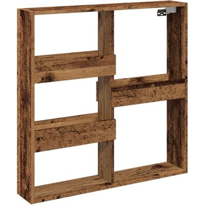 vidaXL Vanha Puu 80x15x80 cm Seinähylly - Seinän Tyyppi vidaXL Vanha Puu 80x15x80 cm Seinähylly - Seinän Tyyppi