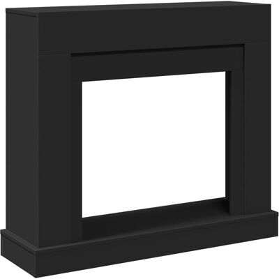 vidaXL Fireplace Surround Black - Fireplace Type vidaXL Fireplace Surround Black - Fireplace Type