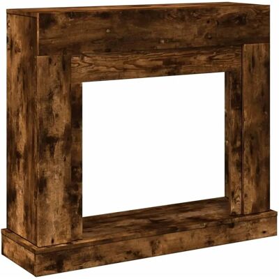 vidaXL Haardomranding - Gemaakt van engineering hout - Soort haard vidaXL Haardomranding - Gemaakt van engineering hout - Soort haard