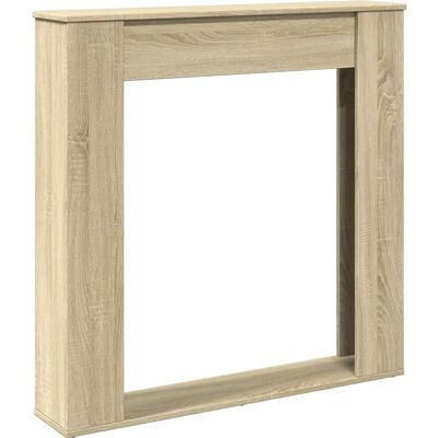 vidaXL Sonoma Eikenkleurige Haardomranding - Omranding vidaXL Sonoma Eikenkleurige Haardomranding - Omranding