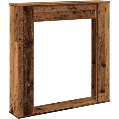 vidaXL Encadrement de cheminée en vieux bois - Cheminée - Bois d'ingénierie vidaXL Encadrement de cheminée en vieux bois - Cheminée - Bois d'ingénierie