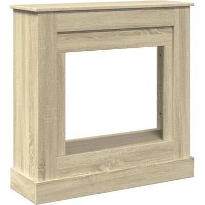 vidaXL Sonoma Eiche Kaminumrandung - Kaminart vidaXL Sonoma Eiche Kaminumrandung - Kaminart