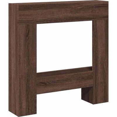 vidaXL Pejsedekoration Brun Eg - Pejsedekoration vidaXL Pejsedekoration Brun Eg - Pejsedekoration