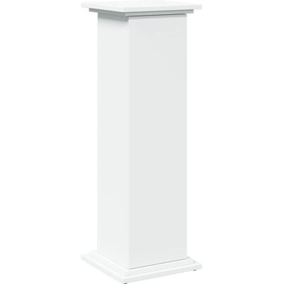 vidaXL White Display Stand with Storage - 31x30x90 cm - Product Type: Display Stand vidaXL White Display Stand with Storage - 31x30x90 cm - Product Type: Display Stand