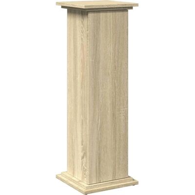 vidaXL Sonoma Oak Display Stand with Storage - Display Stand with Storage vidaXL Sonoma Oak Display Stand with Storage - Display Stand with Storage