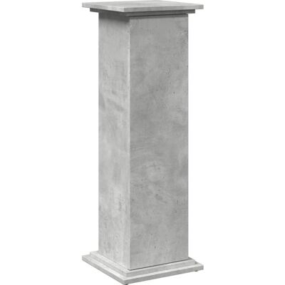 vidaXL Display Stand with Storage Concrete Grey - Display Stand vidaXL Display Stand with Storage Concrete Grey - Display Stand