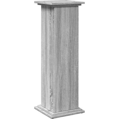 vidaXL Display Stand with Storage Grey Sonoma - Display Stand vidaXL Display Stand with Storage Grey Sonoma - Display Stand