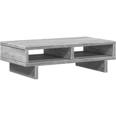 vidaXL Support Moniteur Gris Sonoma - Bois Ingénierie - Publicité vidaXL Support Moniteur Gris Sonoma - Bois Ingénierie - Publicité
