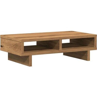 Support pour moniteur vidaXL Chêne artisanal 50x27x15 cm Bois stratifié - Support Moniteur - Publicité Support pour moniteur vidaXL Chêne artisanal 50x27x15 cm Bois stratifié - Support Moniteur - Publicité