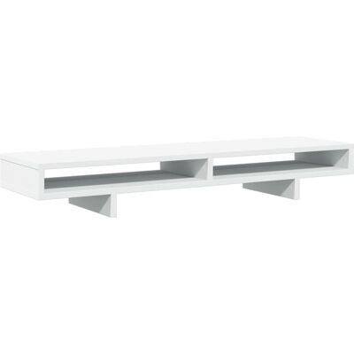 vidaXL Monitorständer Weiß 100x27x15 cm - Monitorständer vidaXL Monitorständer Weiß 100x27x15 cm - Monitorständer