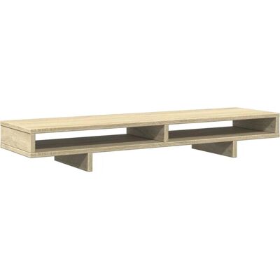 Soporte de monitor Sonoma Roble - Madera ingeniería Soporte de monitor Sonoma Roble - Madera ingeniería