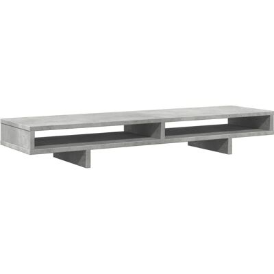vidaXL Monitorstand Beton Grijs - Monitorstand vidaXL Monitorstand Beton Grijs - Monitorstand