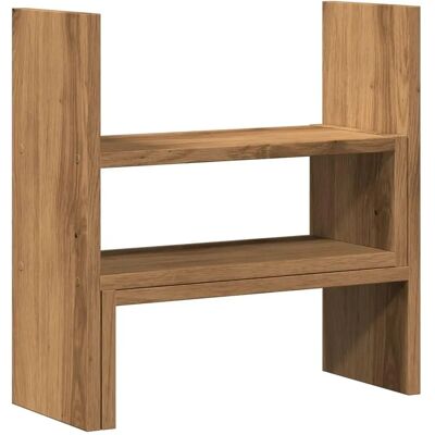 vidaXL Schreibtisch-Organizer Verstellbar Artisan-Eiche - Schreibtisch-Organizer vidaXL Schreibtisch-Organizer Verstellbar Artisan-Eiche - Schreibtisch-Organizer