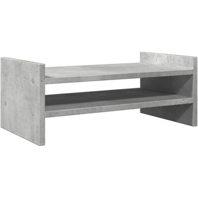 vidaXL Monitorständer Beton-Grau 50x27x20 cm Holzwerkstoff - Monitor Typ vidaXL Monitorständer Beton-Grau 50x27x20 cm Holzwerkstoff - Monitor Typ
